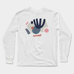 pastel abstract Long Sleeve T-Shirt